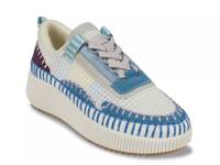 Ceci Sneaker - Women's Blue/Off White/Brown Color Block view