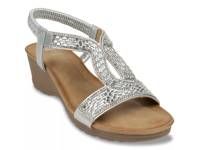 Celestia Sandal Silver Metallic view