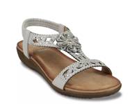 Toni Sandal Silver Metallic view