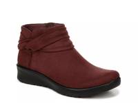 Gemma Wedge Bootie Red view