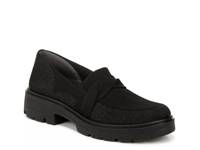 Muse Bow Platform Loafer Black view
