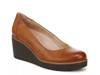 About Time Wedge Pump Gingerbread Brown view