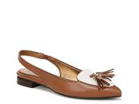Juliana Flat Brown/White view