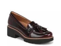 Committed Platform Loafer Wine Red view