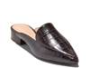 Piper Mule Dark Brown Croc Print view