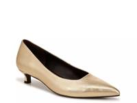 Natalia Pump Dark Gold Leather view