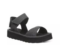 Crest Sandal Faded Black view