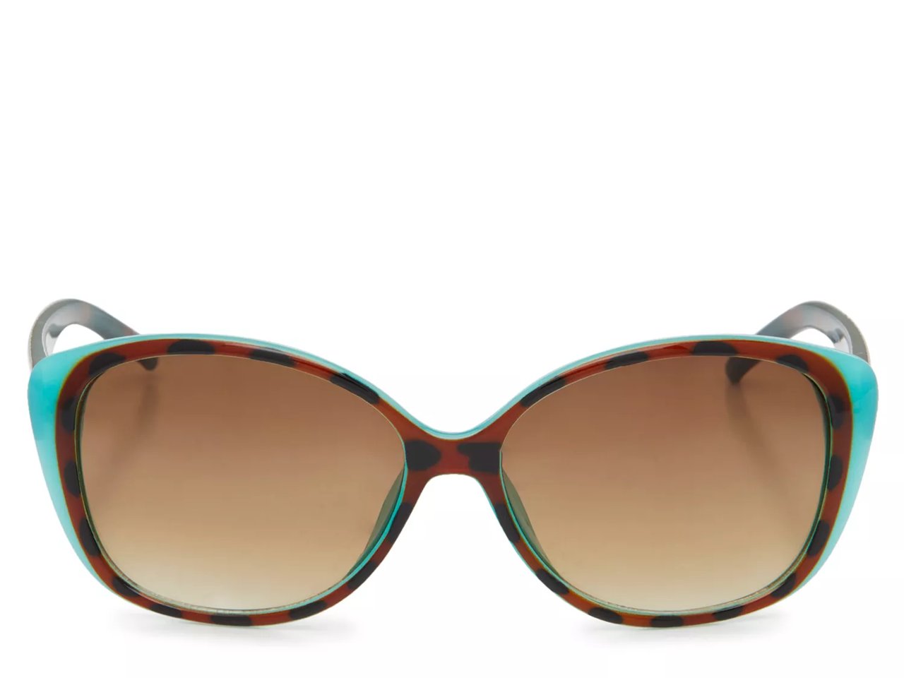 Cat-Eye Overlay Sunglasses