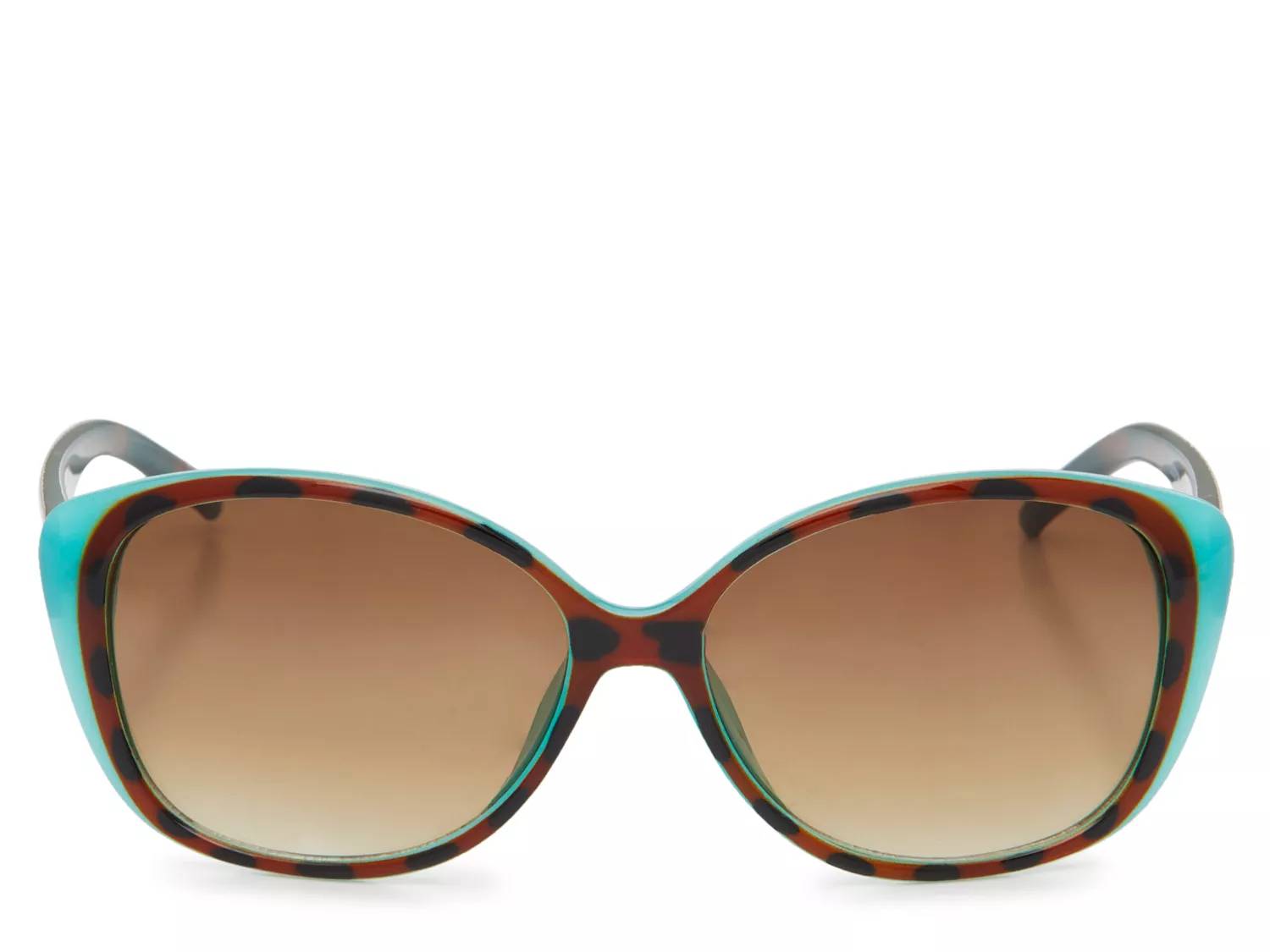 Cat-Eye Overlay Sunglasses