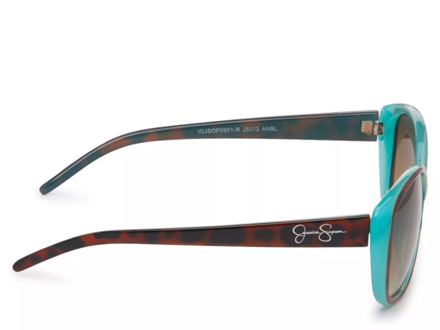 Cat-Eye Overlay Sunglasses