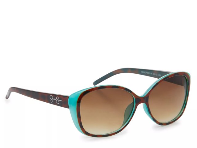 Cat-Eye Overlay Sunglasses
