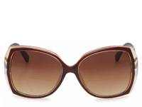 Oversized Reading Sunglasses Dark Brown/Clear view