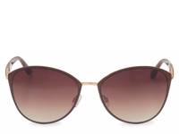 Cat-Eye Sunglasses Brown view
