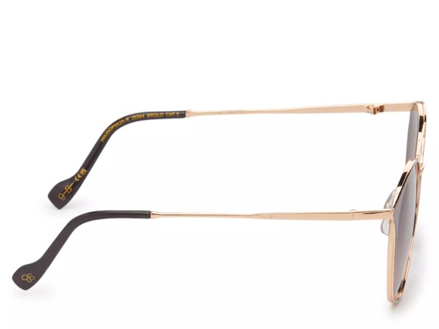 Oval Brow Bar Sunglasses