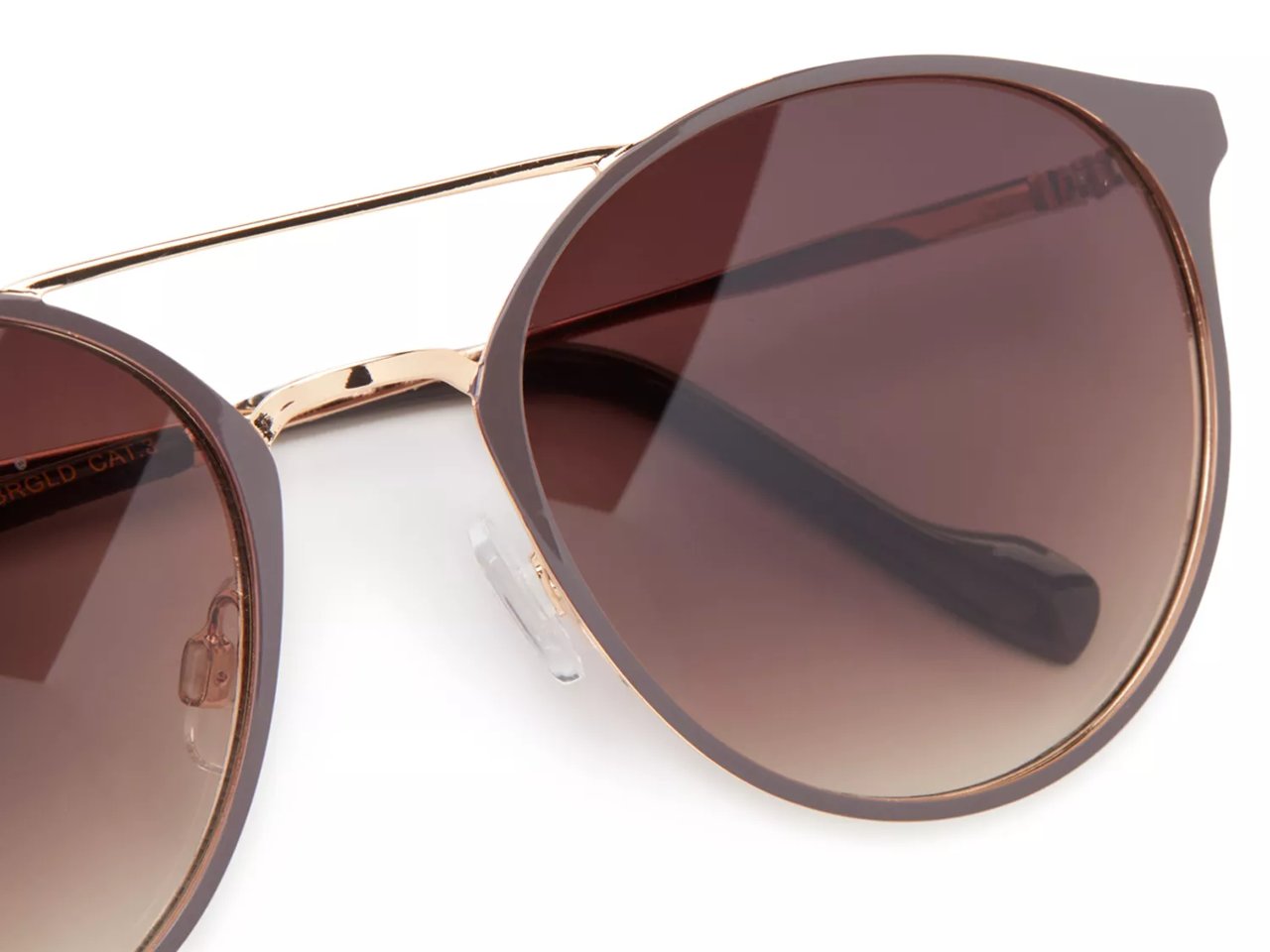 Oval Brow Bar Sunglasses