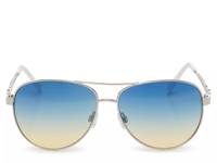 Aviator Sunglasses Blue/Yellow/Silver view