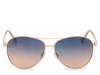 Aviator Sunglasses Navy/Pink/Gold view