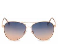Aviator Sunglasses Navy/Pink/Gold view