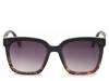 Square Sunglasses Black/Brown view