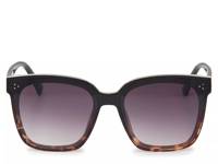 Square Sunglasses Black/Brown view