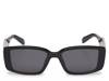 Slimmy Rectangle Sunglasses Black view