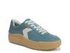 Time Off Win Platform Sneaker Teal Green view