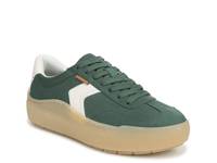Time Off Win Platform Sneaker Dark Green view