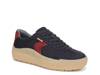 Time Off Win Platform Sneaker Navy/Red Fabric view