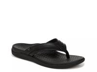 Tide II Sandal - Men's Black Leather view