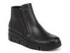 Uptown Sur Wedge Bootie Black Leather view