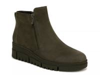 Uptown Sur Wedge Bootie Dark Khaki Nubuck view