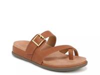Carmela Toe Loop Sandal Tan Leather view