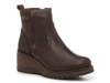 Jamie Wedge Bootie Dark Brown view