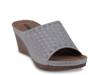 Atlanta Wedge Sandal Dusty Blue view