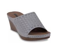 Atlanta Wedge Sandal Dusty Blue view