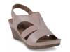 Banks Wedge Sandal Blush view