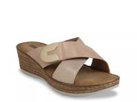 Demi Wedge Sandal Blush view