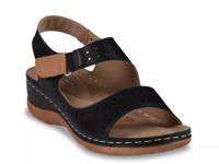 Foster Wedge Sandal Black view