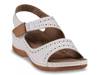 Foster Wedge Sandal White view