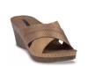 Hayden Wedge Sandal Cognac view