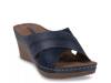 Hayden Wedge Sandal Navy view