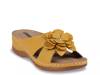 Joy Wedge Sandal Mustard Yellow view