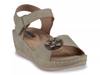 Maxwell Wedge Sandal Sage Green view