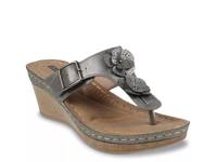 Narbone Wedge Sandal Pewter view