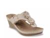 Narbone Wedge Sandal Natural Beige view