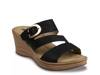 Odalis Wedge Sandal Black view