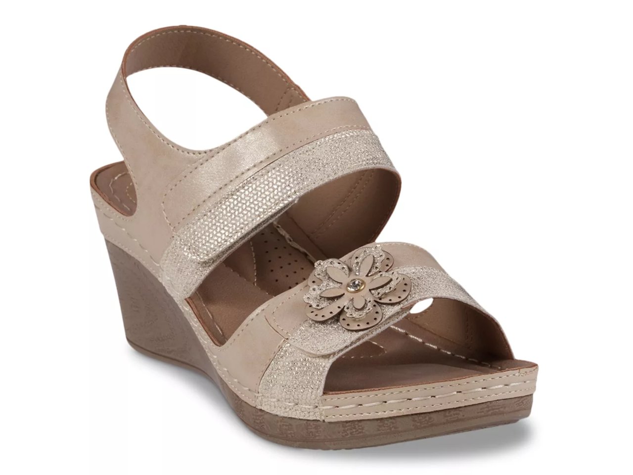Tulip Wedge Sandal