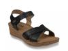 Vienna Wedge Sandal Black view