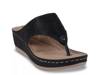 Wagner Wedge Sandal Black view