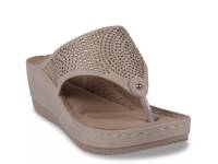 Wagner Wedge Sandal Beige view